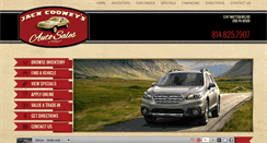 Desktop Screenshot of jackcooneysautosales.com